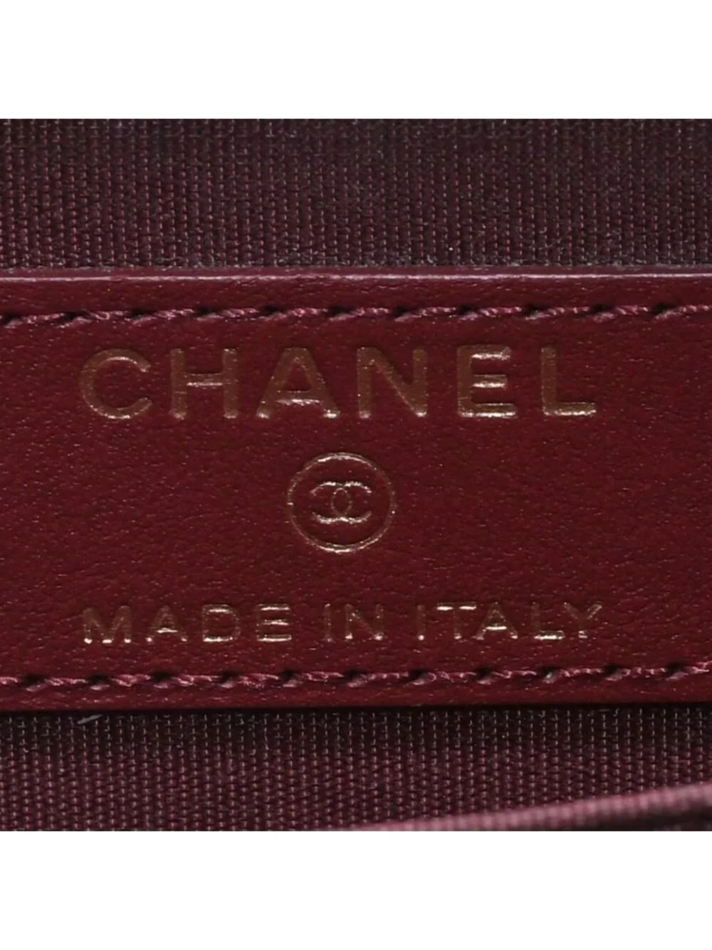 Chanel Camellia Embossed Quilted Zip Around Coin Purse Calfskin CC Logo